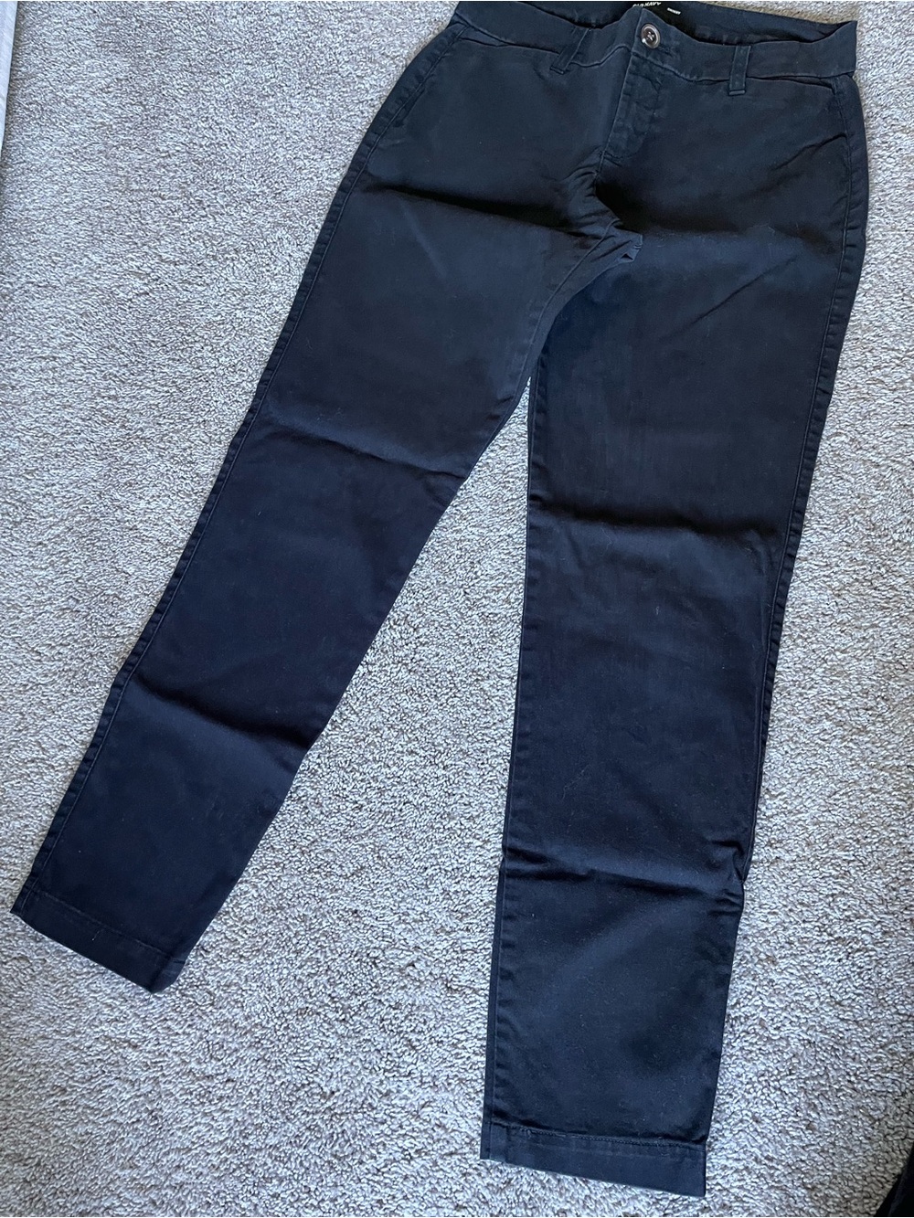 Old Navy women’s Black Straight khakis